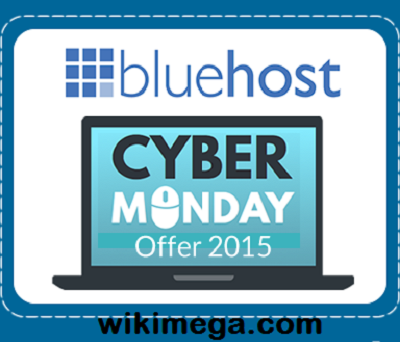 cyber monday best offer 2015 of bluehost, bluehost great offer on cyber monday 2015